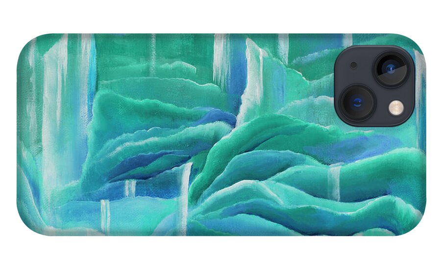 Water iPhone 13 Case featuring the painting Water by Joe Baltich