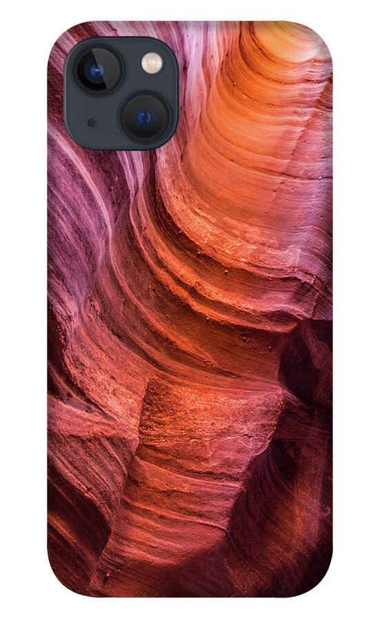 Waterholes Canyon iPhone 13 Case featuring the photograph Waterholes Canyon Ribbon Candy by Lon Dittrick