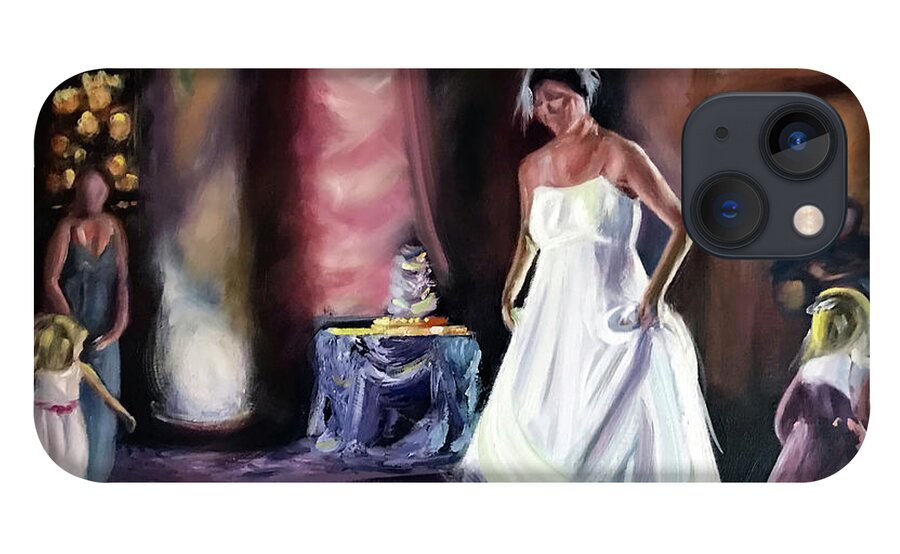  iPhone 13 Case featuring the painting Wedding Dance by Josef Kelly