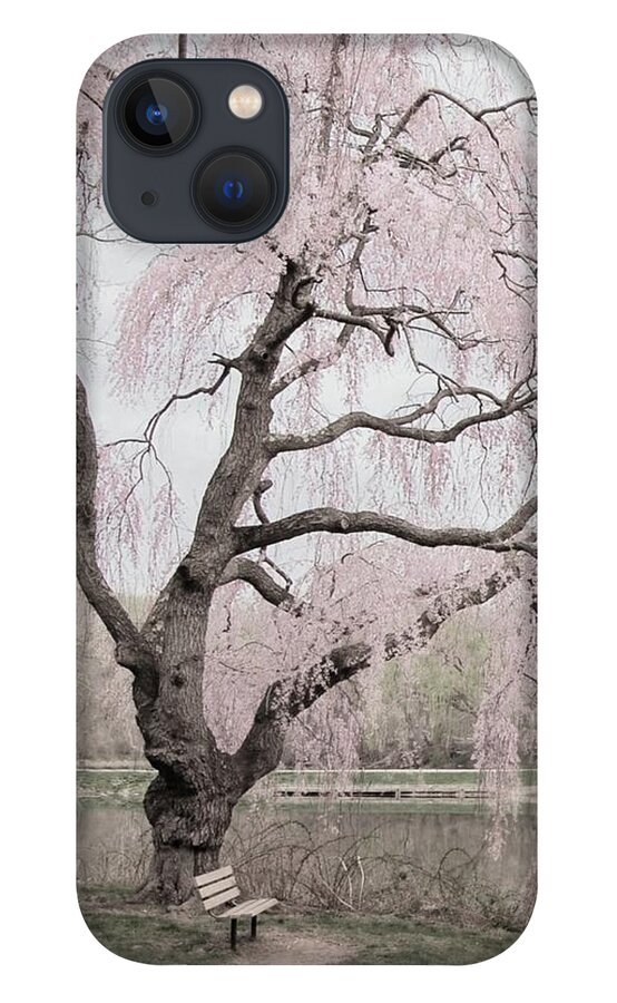 Cherry Blossom Trees iPhone 13 Case featuring the photograph Weeping Spring 2 - Holmdel Park by Angie Tirado