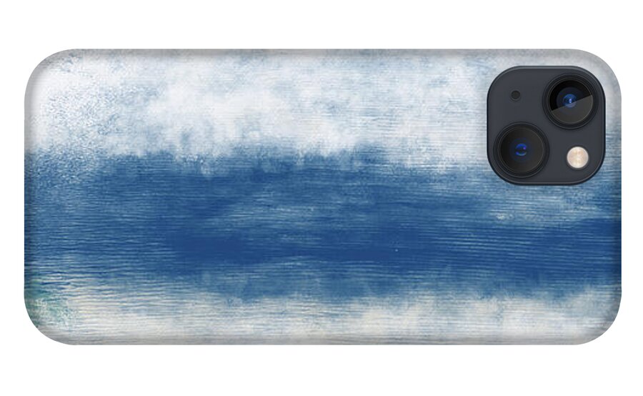 Beach iPhone 13 Case featuring the mixed media Wide Open Ocean- Art by Linda Woods by Linda Woods