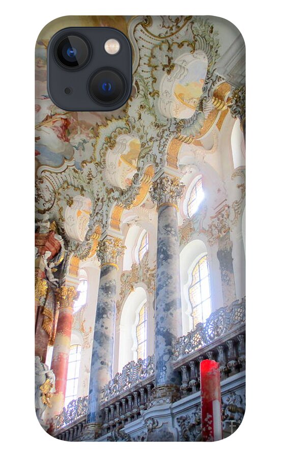 Wies Church iPhone 13 Case featuring the photograph Wies Church Interior 8 by Randall Weidner