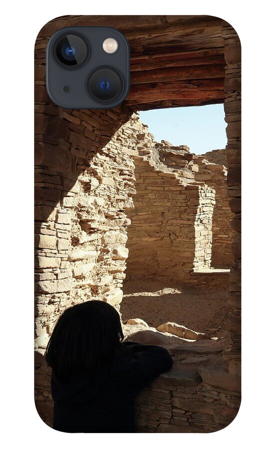 Chaco Canyon iPhone 13 Case featuring the photograph Window to the Past by David Diaz