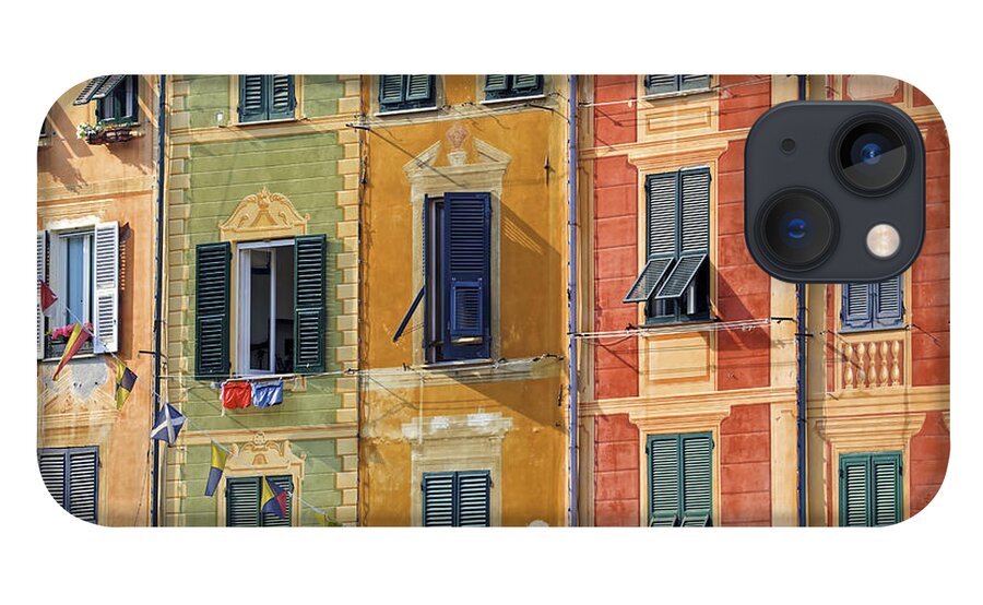 Portofino iPhone 13 Case featuring the photograph Windows of Portofino by Joana Kruse