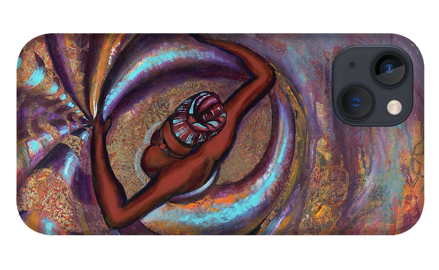 Wisdom iPhone 13 Case featuring the painting Wisdom Knot by Jerome White
