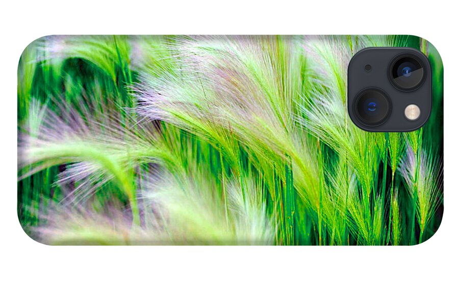 Green iPhone 13 Case featuring the photograph Wispy Green by Richard Gehlbach