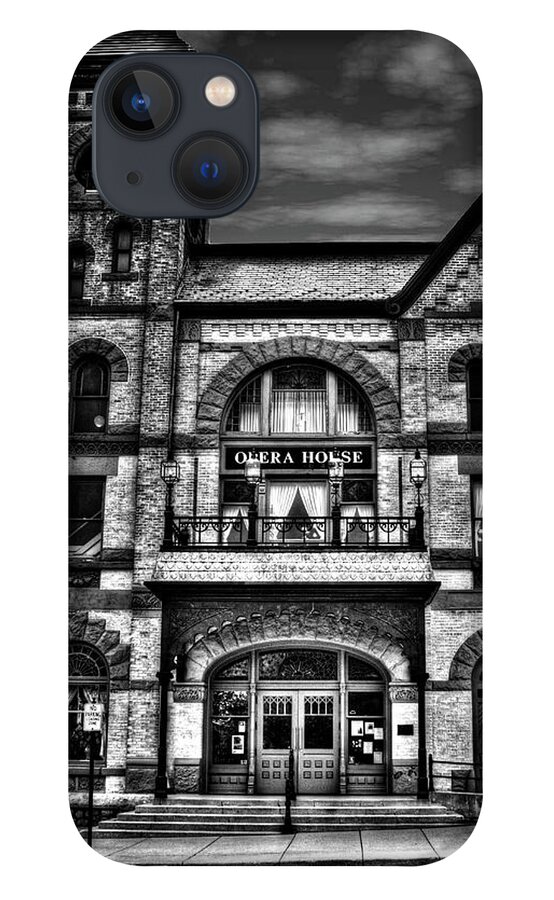 Illinois iPhone 13 Case featuring the photograph Woodstock Opera House by Roger Passman
