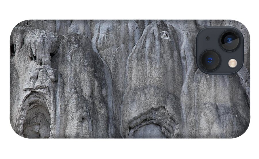Texture iPhone 13 Case featuring the photograph Yellowstone 3683 by Michael Fryd