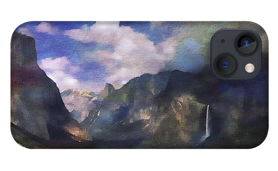 Yosemite iPhone 13 Case featuring the photograph Yosemite H2O Color by Russel Considine