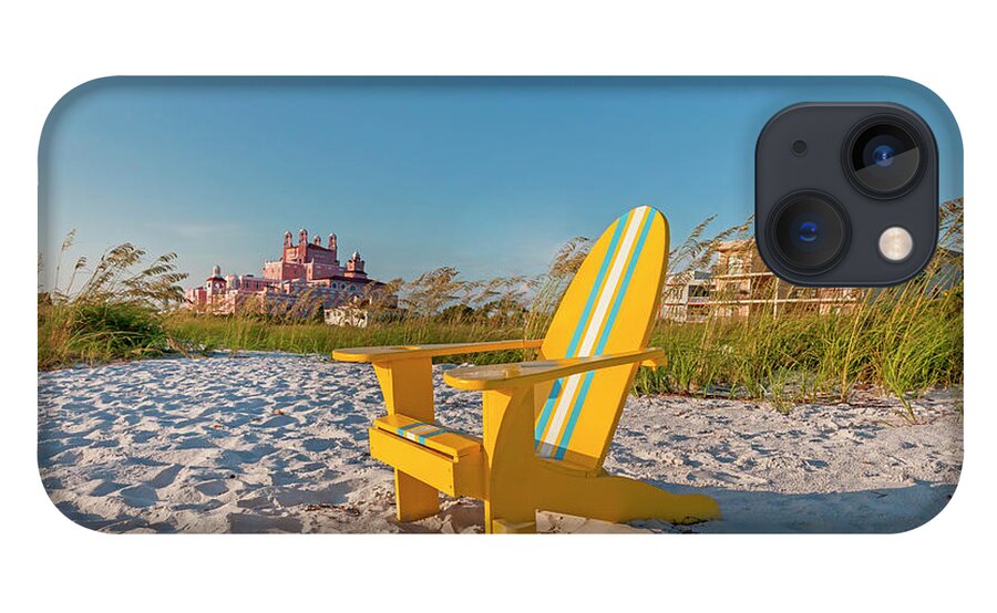 Estock iPhone 13 Case featuring the digital art Beach In Saint Petersburg Florida by Lumiere