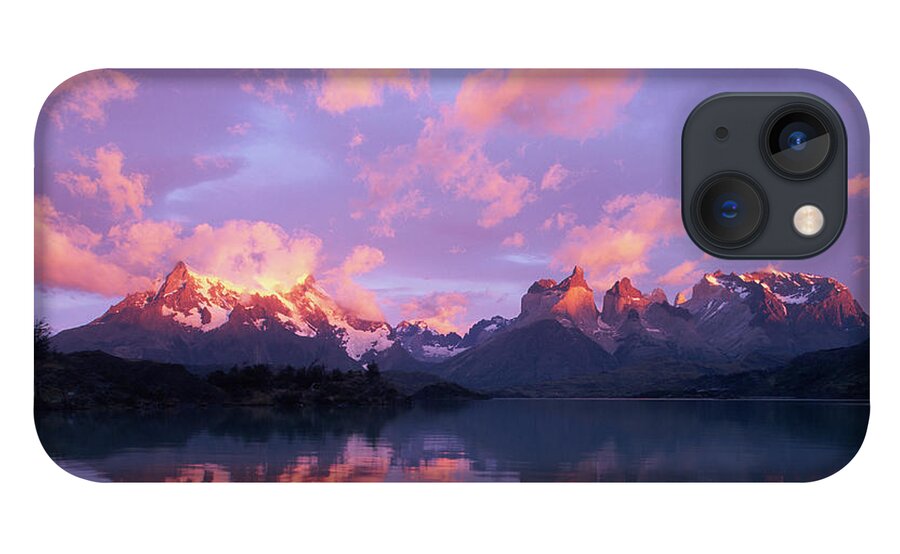 Scenics iPhone 13 Case featuring the photograph Chile, Patagonia, Torres Del Paine Np #1 by Paul Souders