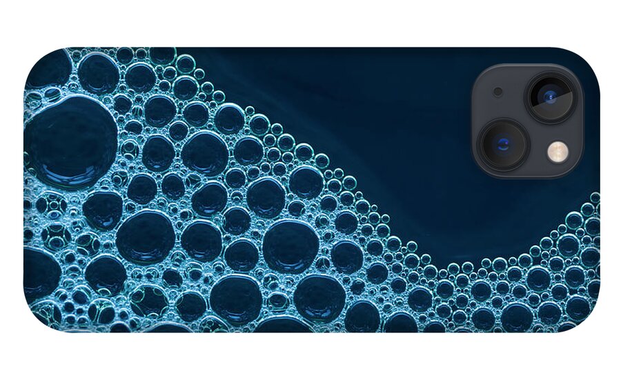 Connection iPhone 13 Case featuring the photograph Close Up Of Bubbles #1 by Henrik Sorensen