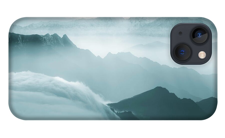 Chinese Culture iPhone 13 Case featuring the photograph Sea Of Clouds #1 by 4x-image