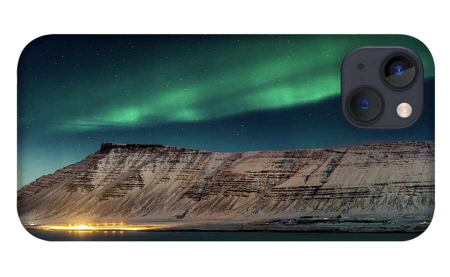 Scenics iPhone 13 Case featuring the photograph Aurora Borealis Or Northern Lights #10 by Arctic-images