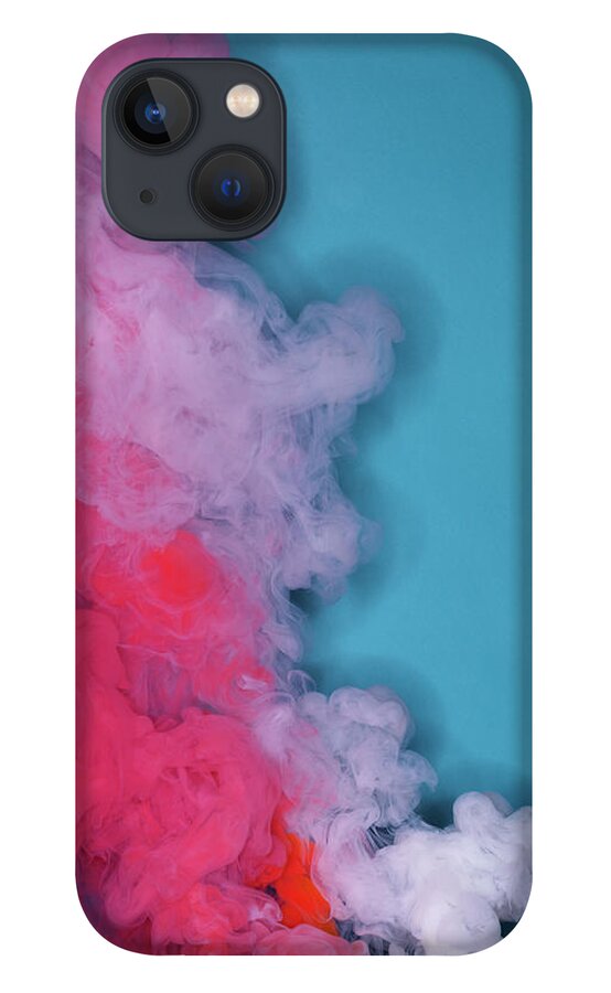 Motion iPhone 13 Case featuring the photograph Colored Smoke #16 by Henrik Sorensen