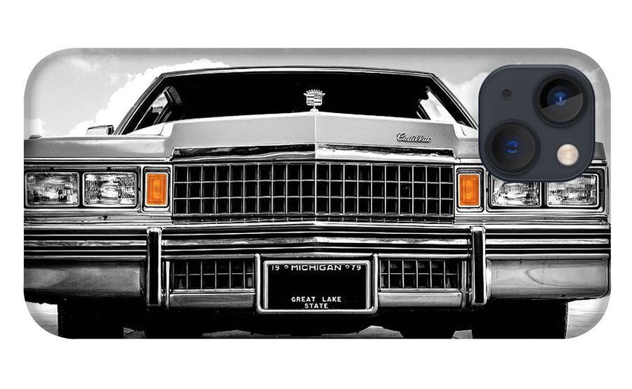 1979 iPhone 13 Case featuring the photograph 1979 Cadillac Fleetwood Brougham by Alexey Stiop