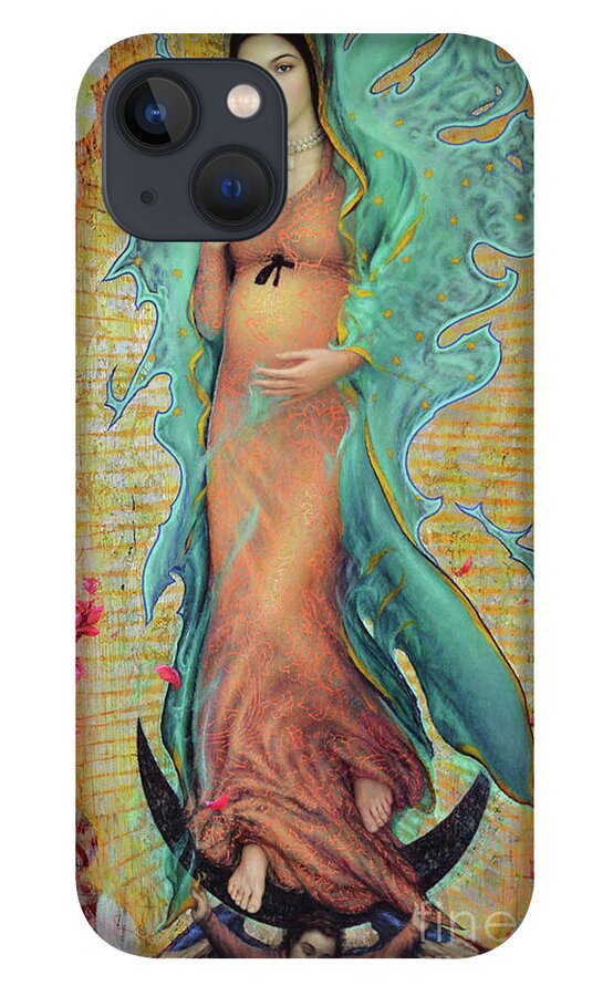 Mother iPhone 13 Case featuring the painting Our Lady of Guadalupe #2 by Smith Catholic Art