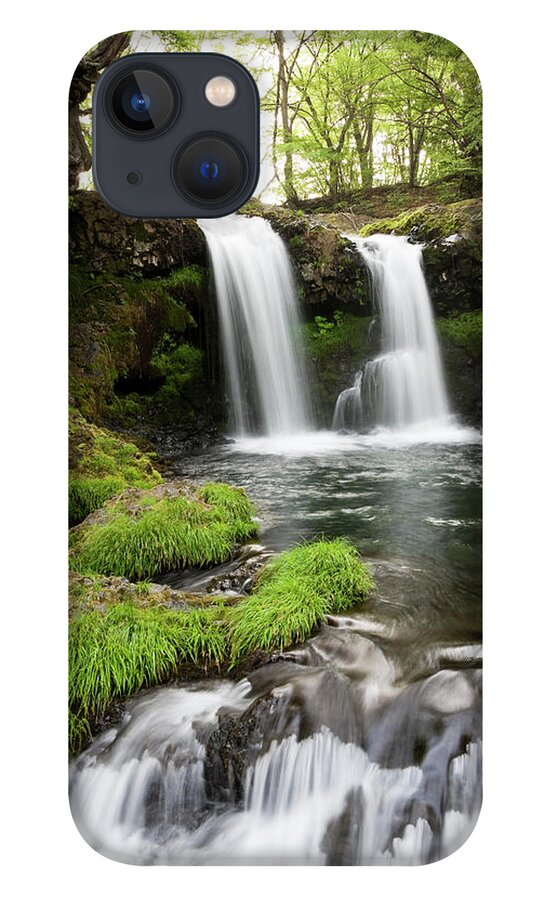 Scenics iPhone 13 Case featuring the photograph Waterfalls #2 by Ooyoo