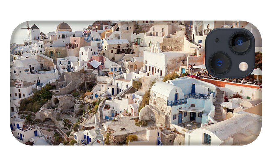 Greece iPhone 13 Case featuring the photograph Oia, Santorini, Cyclades Islands, Greece #3 by Peter Adams