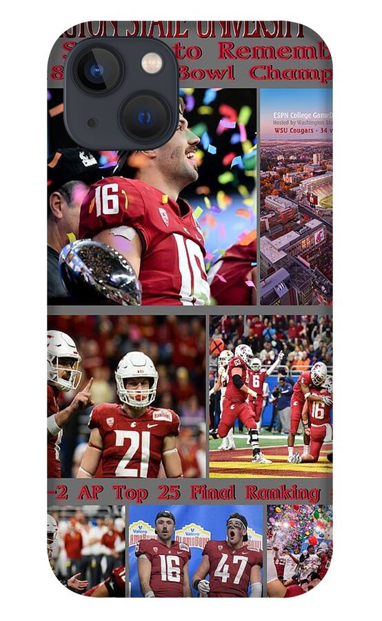 Washington State University iPhone 13 Case featuring the photograph A Season to Remember by David Patterson