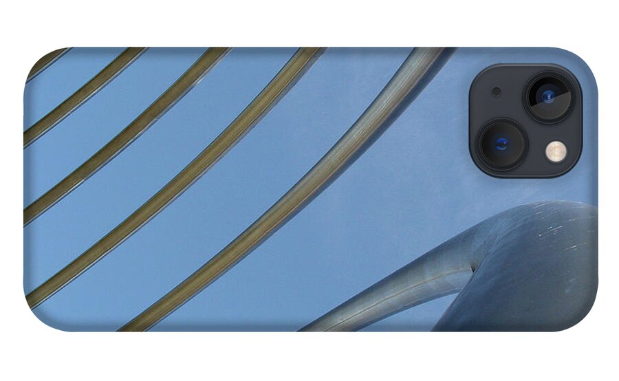 Arch iPhone 13 Case featuring the photograph Abstract - Metal Pipes by Duncan1890
