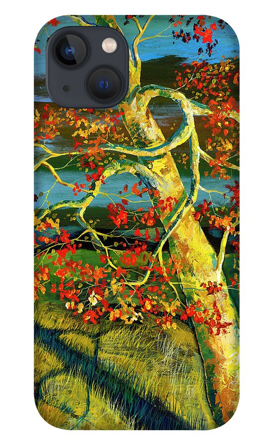 Ford Smith iPhone 13 Case featuring the painting Animated Conversation by Ford Smith