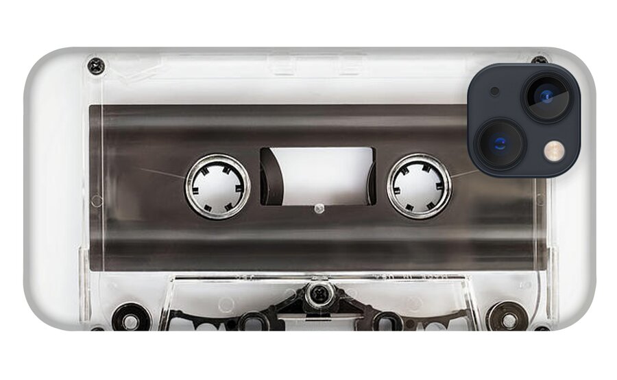 Cassette iPhone 13 Case featuring the photograph Audio cassette by Delphimages Photo Creations