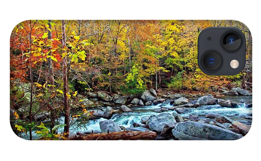 Autumn iPhone 13 Case featuring the photograph Autumn River Memories by Allen Nice-Webb