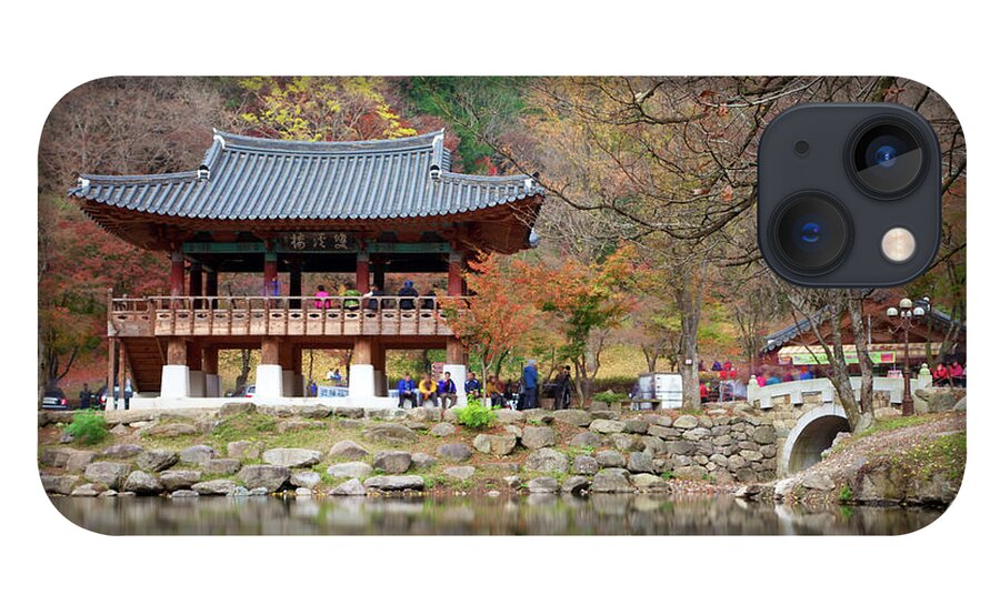 Korea iPhone 13 Case featuring the photograph Baekyangsa Temple Korea by By Bell Chan