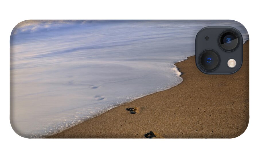 Water's Edge iPhone 13 Case featuring the photograph Baker Beach With Golden Gate Bridge by 4fr