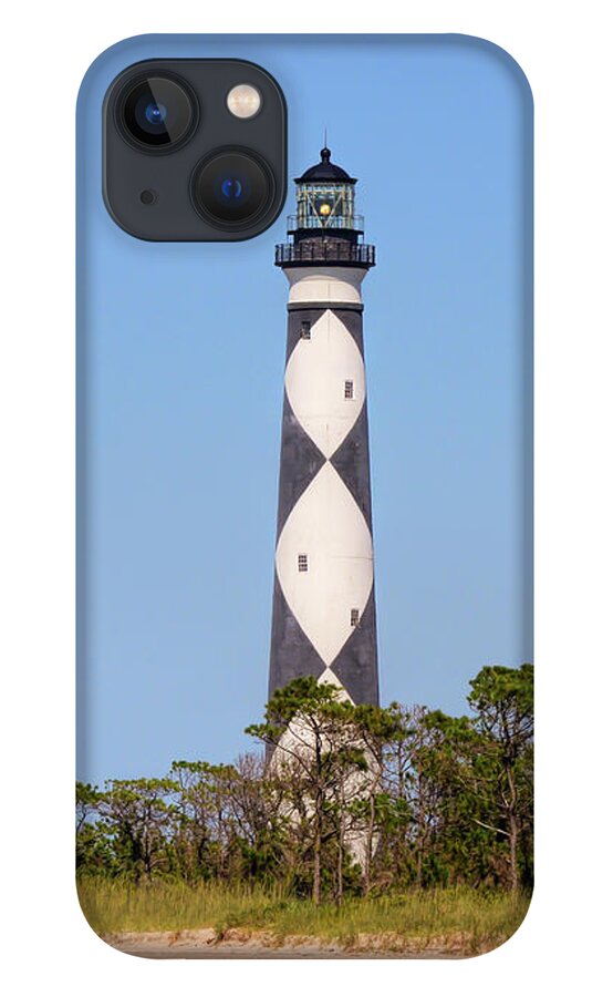 Lighthouse iPhone 13 Case featuring the photograph Cape Lookout Lighthouse - Cape Lookout North Carolina by Kerri Farley