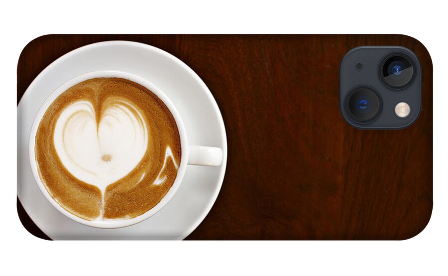 Cappuccino iPhone 13 Case featuring the photograph Cappuccino With Love by Niels Busch