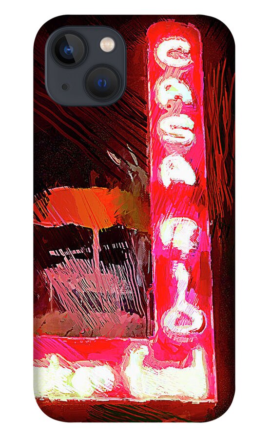 Casa Rio iPhone 13 Case featuring the photograph Casa Rio Neon by GW Mireles