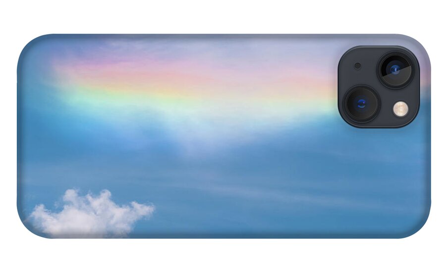 Scenics iPhone 13 Case featuring the photograph Circumhorizontal Arc by Scacciamosche