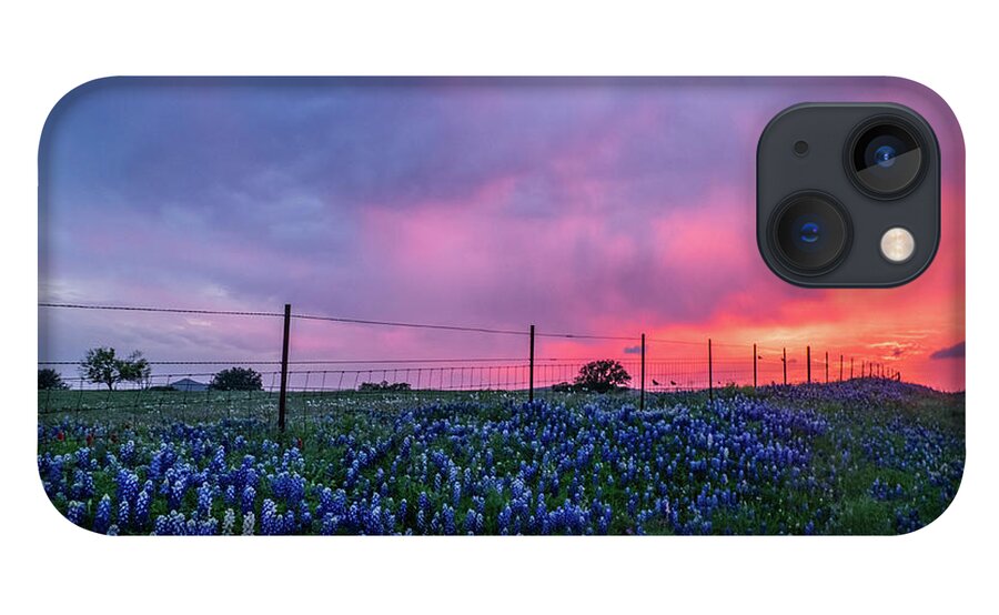 Texas Wildflowers iPhone 13 Case featuring the photograph Coming Storm II by Johnny Boyd
