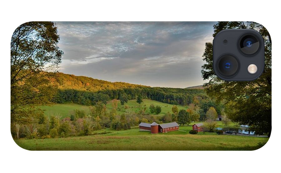 Landscape iPhone 13 Case featuring the photograph Connecticut Farm Meadows by Dani McEvoy