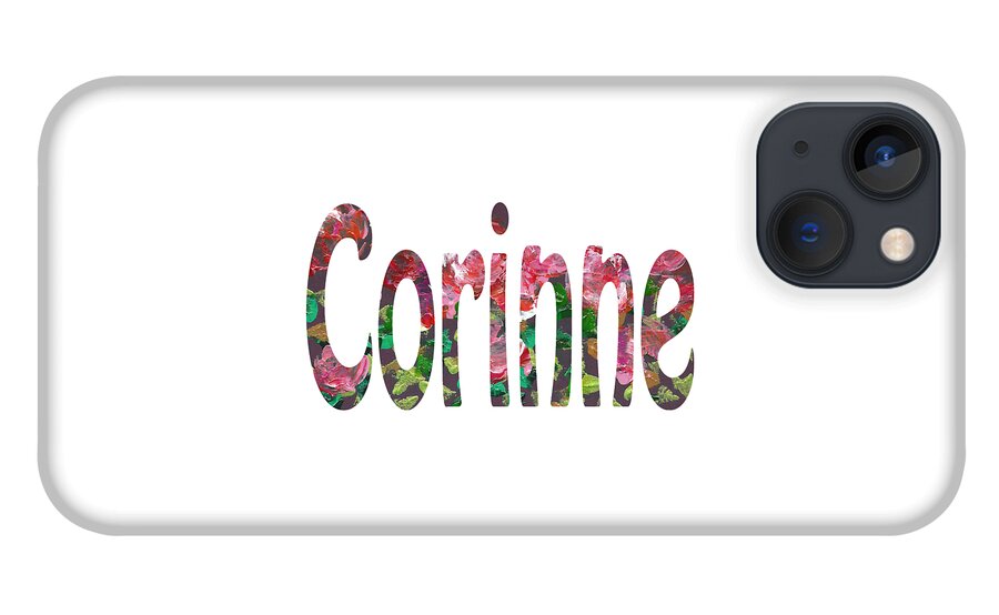 Corinne iPhone 13 Case featuring the digital art Corinne by Corinne Carroll