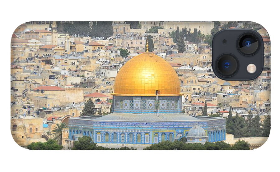 Dome Of The Rock iPhone 13 Case featuring the photograph Dome Of Rock Jerusalem, Israel by David Dawson Image