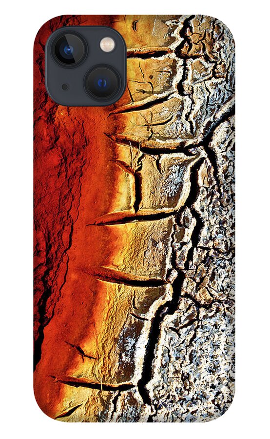 Outdoors iPhone 13 Case featuring the photograph Edge Of Pond In Rio Tinto Mining Area by Jjguisado