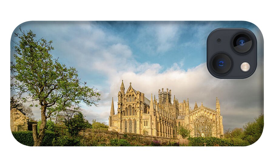 Architechture iPhone 13 Case featuring the photograph Ely Cathedral, morning view by James Billings