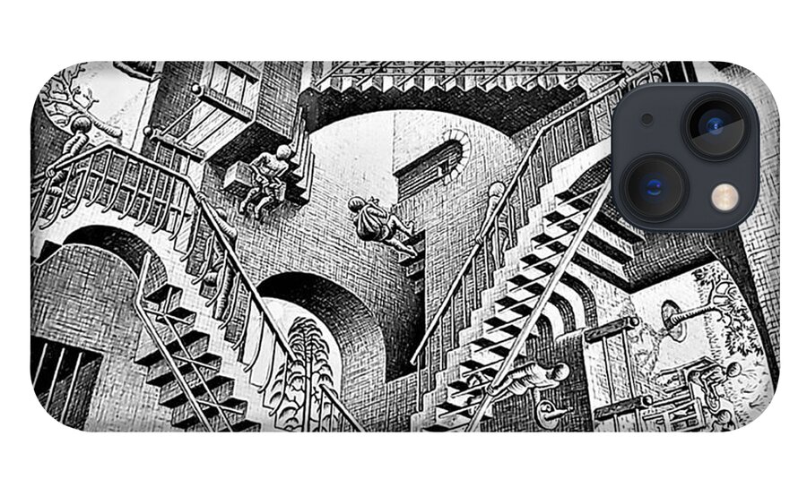 Maurits Cornelis Escher iPhone 13 Case featuring the photograph Escher 131 by Rob Hans