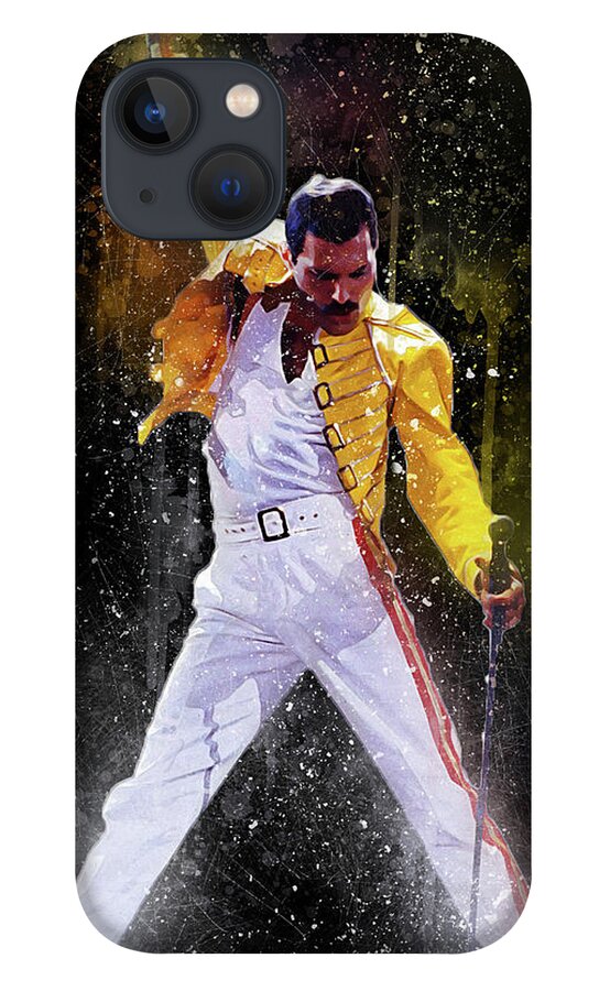 Freddie Mercury iPhone 13 Case by Dimitar Ivanov - Pixels