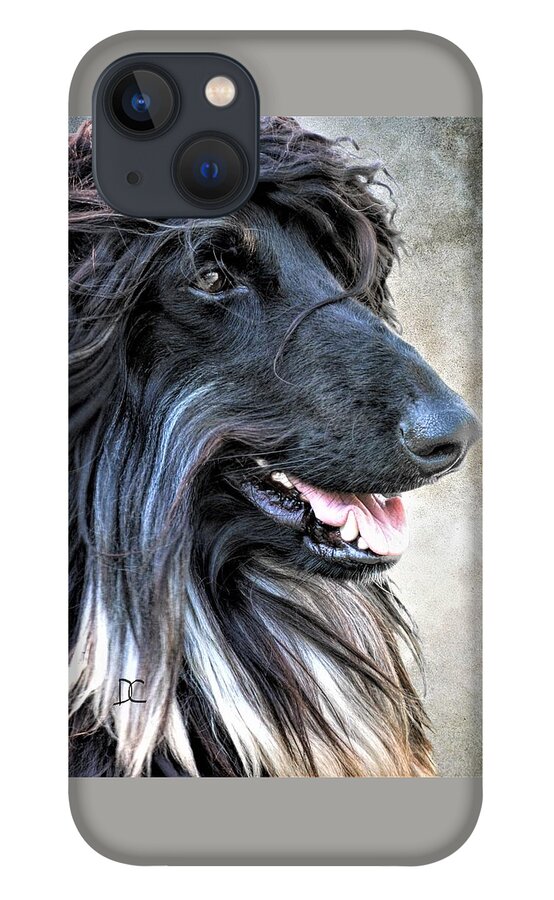 Afghan Hound iPhone 13 Case featuring the photograph Full of Himself by Diane Chandler