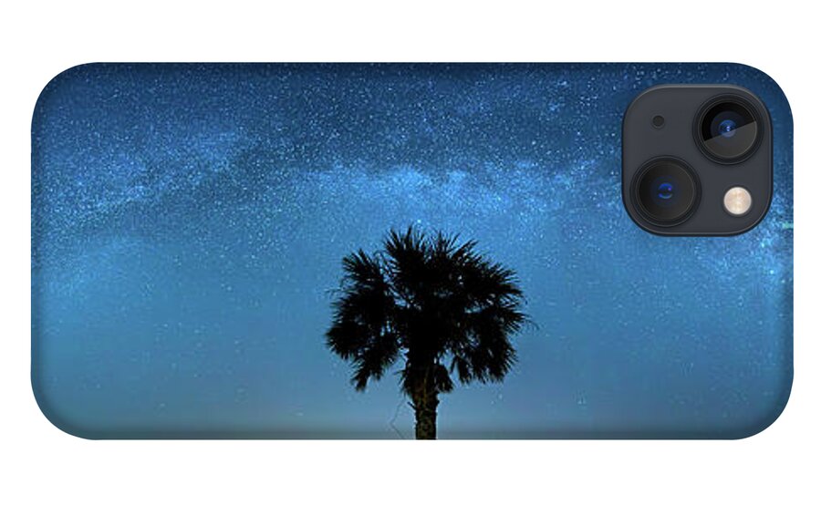 Milky Way iPhone 13 Case featuring the photograph Galactic Ocean by Mark Andrew Thomas