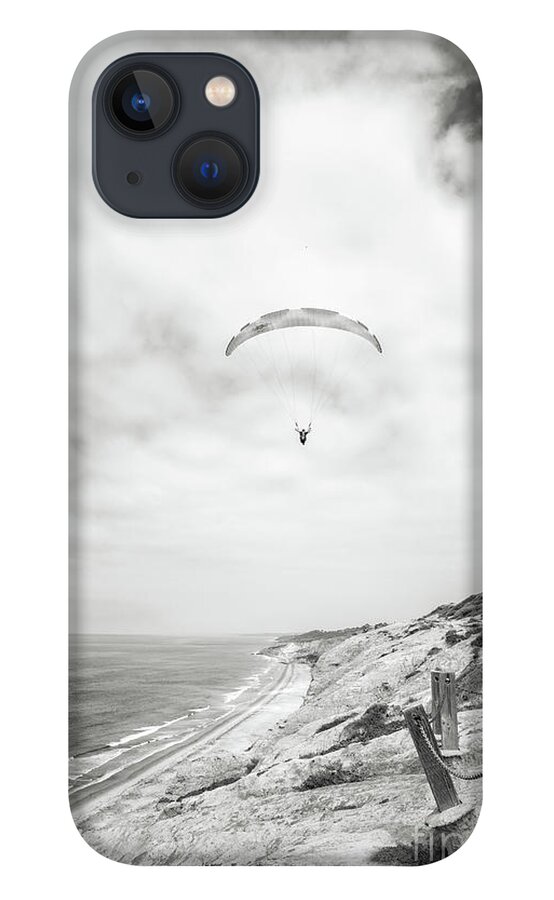 Torrey Pines iPhone 13 Case featuring the photograph Gliding Above Torrey Pines by Becqi Sherman