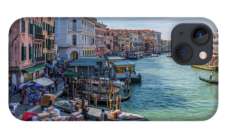 Architecture iPhone 13 Case featuring the photograph Grand Canal Around the Bend by Darryl Brooks