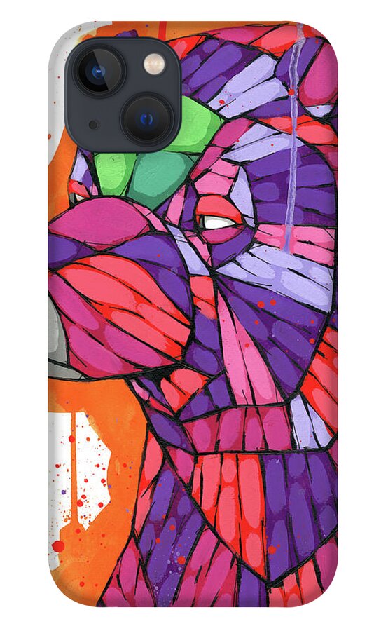 Grizzly iPhone 13 Case featuring the painting Grizzly by Ric Stultz