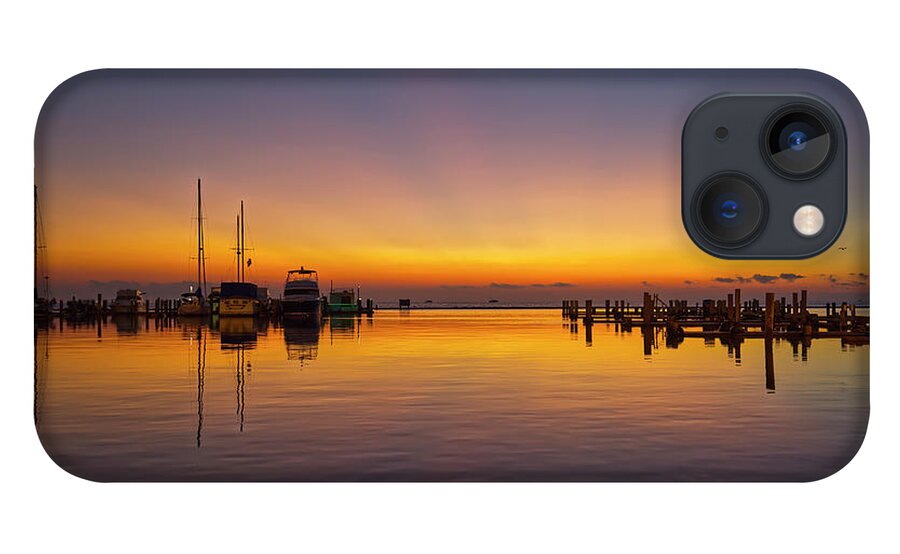 Harbor iPhone 13 Case featuring the photograph Harbor Dawn by Ty Husak
