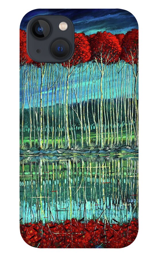 Ford Smith iPhone 13 Case featuring the painting Harmonious Echo by Ford Smith