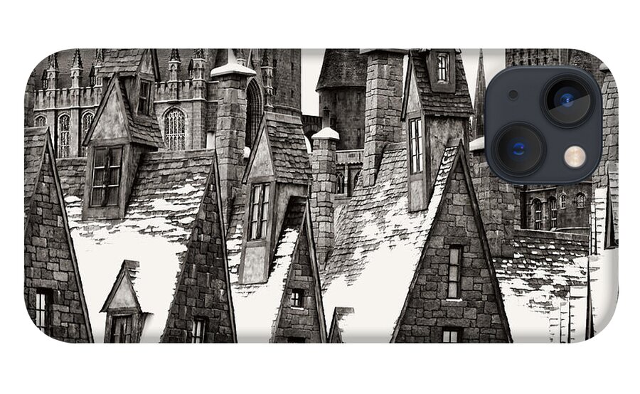 Hogsmeade Textures iPhone 13 Case featuring the photograph Hogsmeade Textures by Dark Whimsy